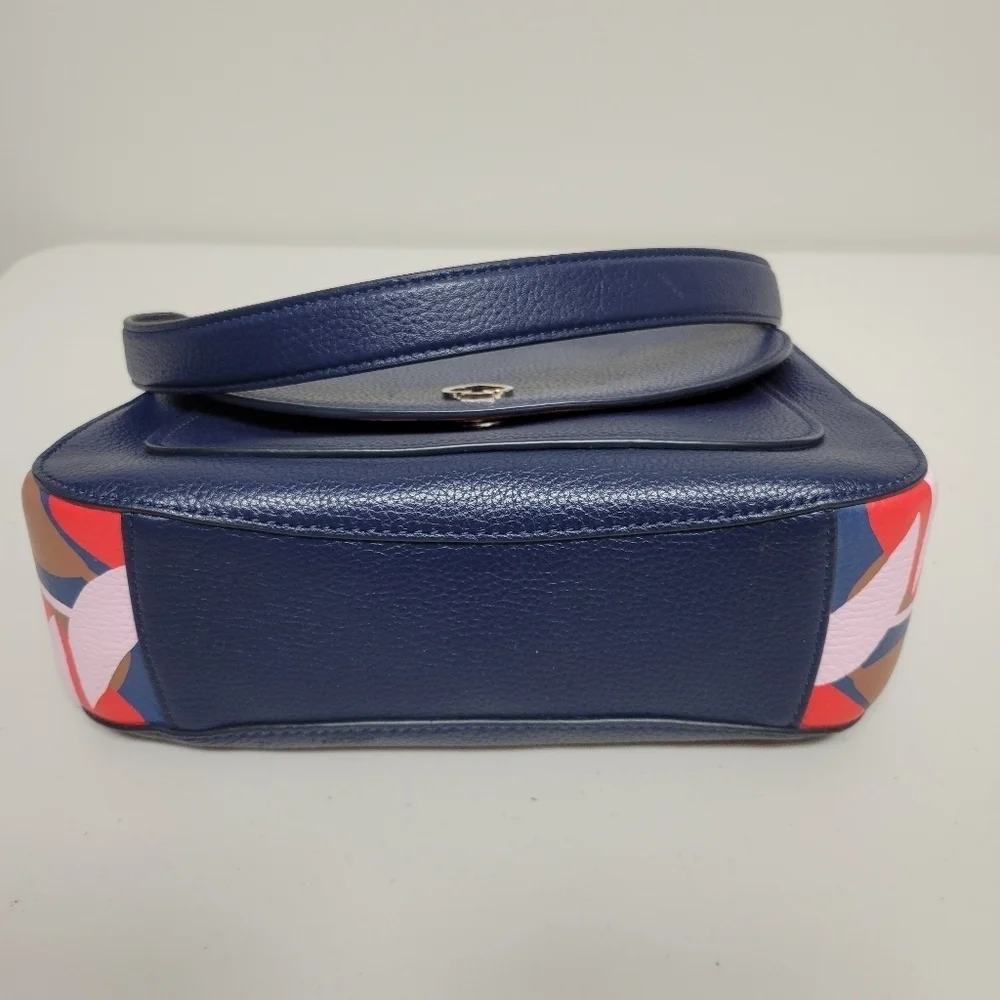 Kate Spade Kailee Medium Flap Tropical Toss Shoulder Bag.